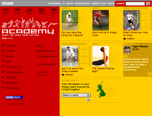 Visual design concept 4