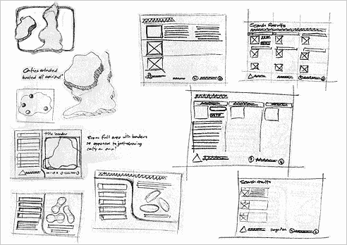 Assertahome iDTV concept sketches 1