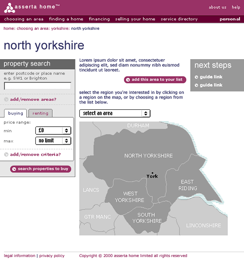 Assertahome.co.uk search